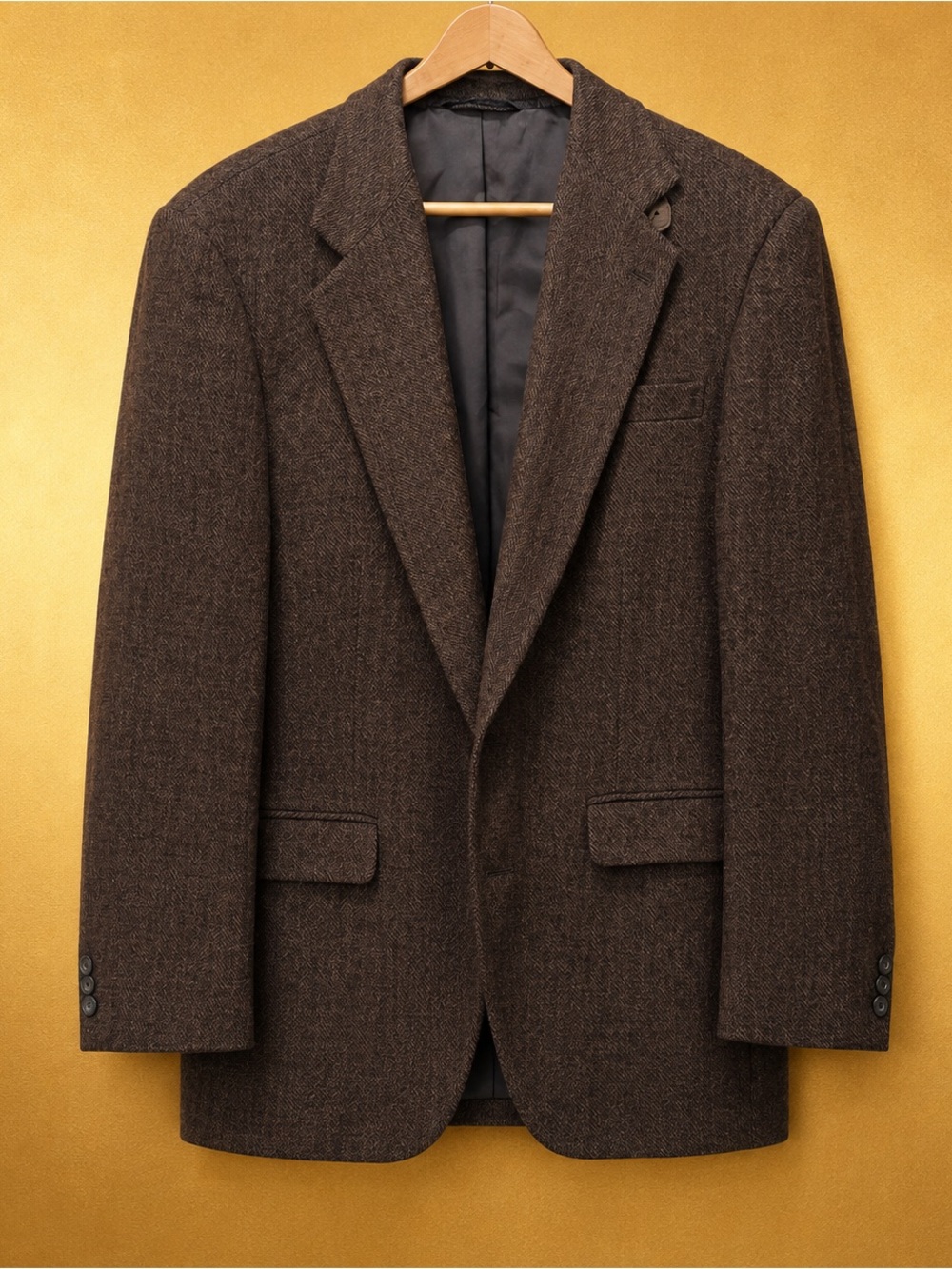 Haggar Dark Brown Men's Blazer